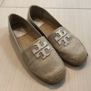Tory Burch Espadrille Flats Size 8